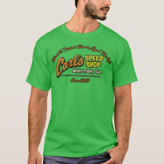 Camiseta Compro de velocidade dos carros de corrida de moto