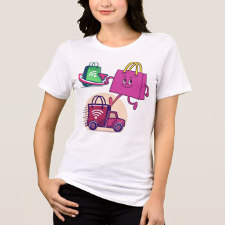 Camiseta Compro on-line e entrega rápida