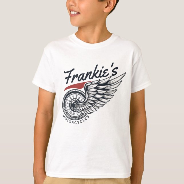 Camiseta Compro Personalizado de Pneus-Pneus-Biker (Frente)