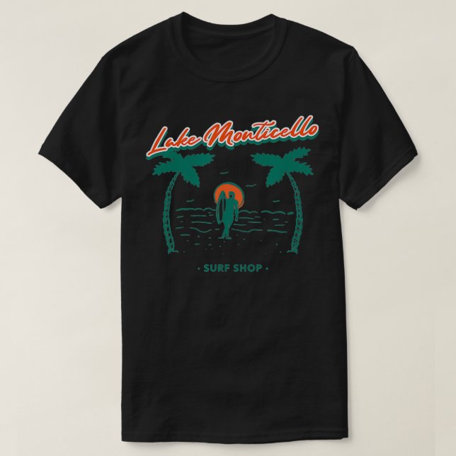 Camiseta Compro Surf Lago Monticello (Frente do Design)