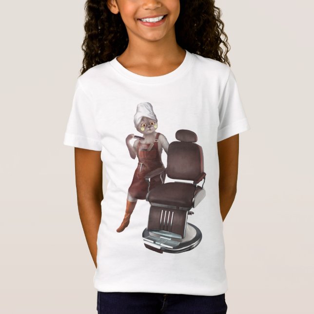 Camiseta Compro Whimsical Pet Barber (Frente)