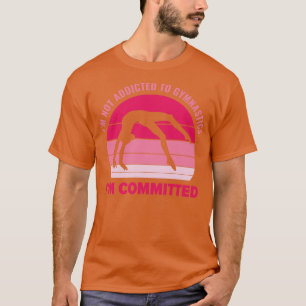 Camiseta Comprometido A Gymnast Engraçado