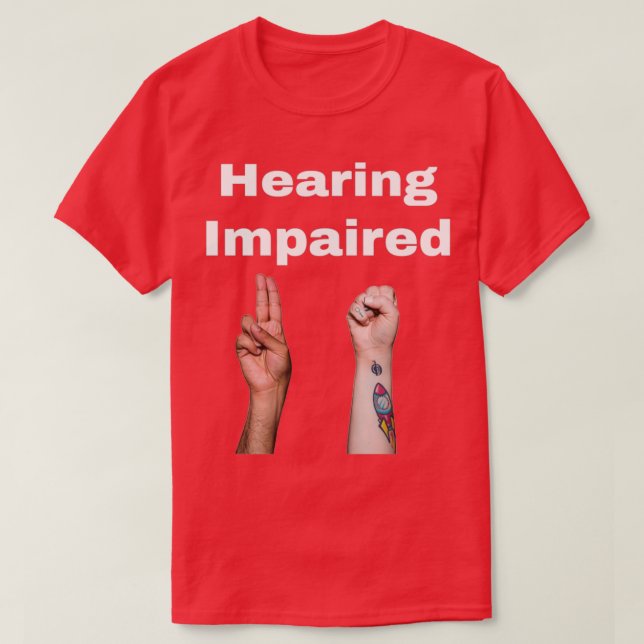 Camiseta Compromisso auditivo 3 1 (Frente do Design)