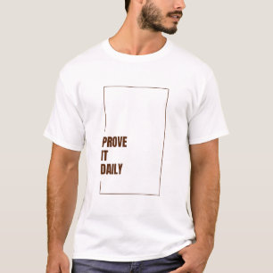 CAMISETA COMPROVE DIARIAMENTE