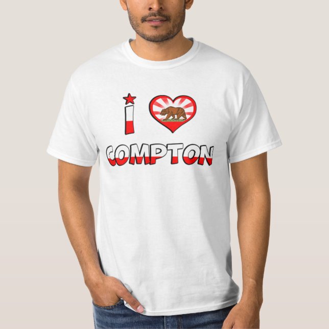 Camiseta Compton, CA (Frente)