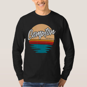Camiseta Compton California Gangsta Rap California Retro B