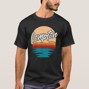 Camiseta Compton California Gangsta Rap California Retro B