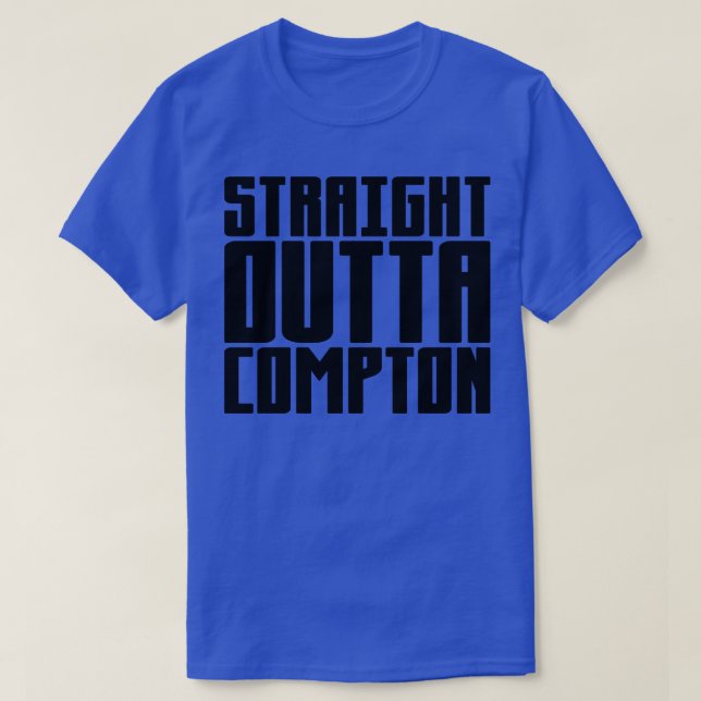 Camiseta Compton de saída de hetero (Frente do Design)