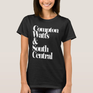 Camiseta Compton Watts & South Central Hip Hop