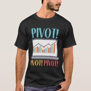 Camiseta Computador de Ciência de Dados Financeiros de An