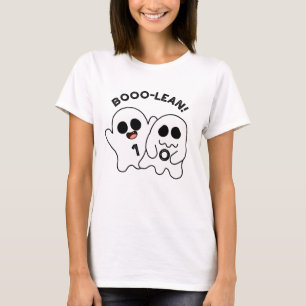 Camiseta Computador Engraçado Boo-lean Ghost Boolean Pun