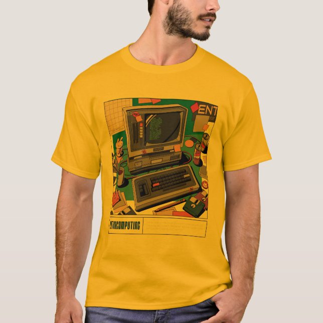 Camiseta Computador Retro (Frente)