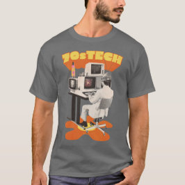 CAMISETA COMPUTADORES 70S RETRO TECH