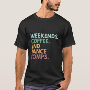 Camiseta Computadores De Café E Dança