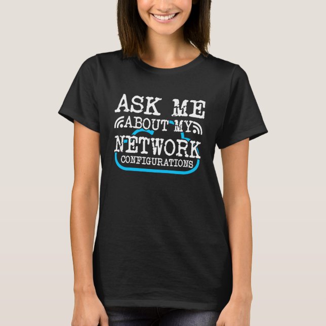 Camiseta Computer Network Engineering Network Engineer (Frente)