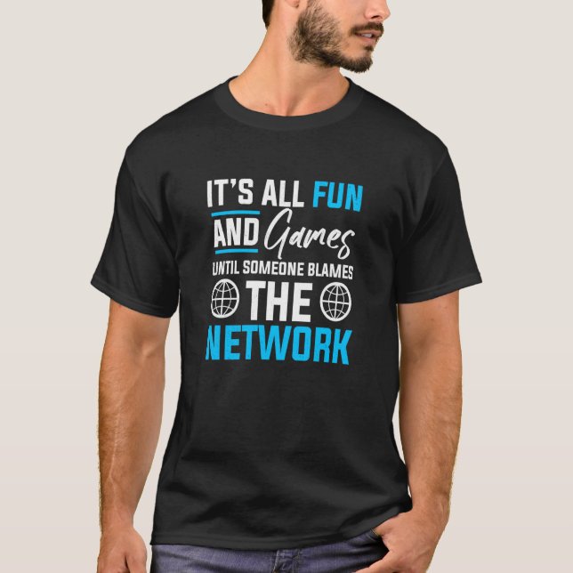 Camiseta Computer Network Engineering Network Engineer  4 (Frente)