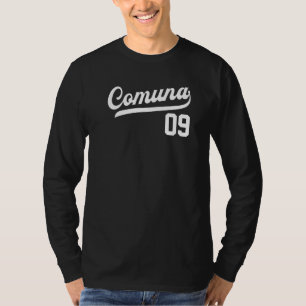 Camiseta Comuna 09 Espanhol Barrios Medellin Colombia
