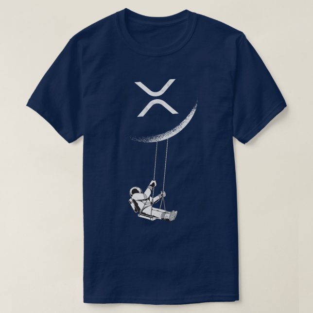 Camiseta Comunhão de cadeia de bloqueio criptomoeda de crip (Frente do Design)
