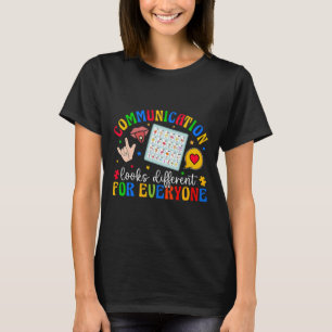 Camiseta Comunicação Parece Autismo