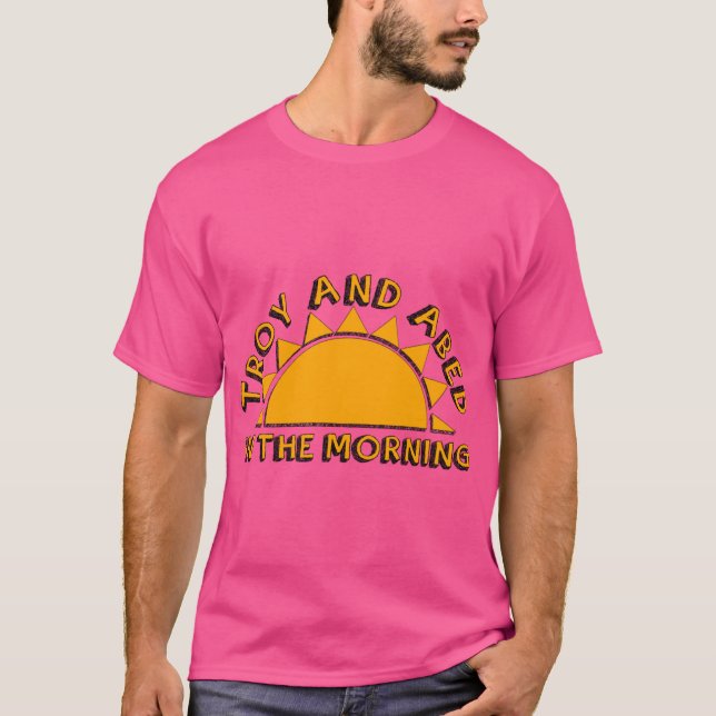 Camiseta ComunidadeRoy e Abed pela manhã (Frente)