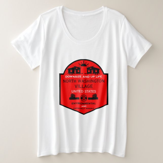 Camiseta Comunidades de Casa Pequena Editáveis (Frente do Design)