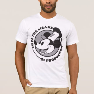 Camiseta Comunismo Agarra O Cartoon De Rato Willie
