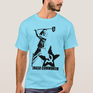 Camiseta Comunismo de Esmagamento à Direita