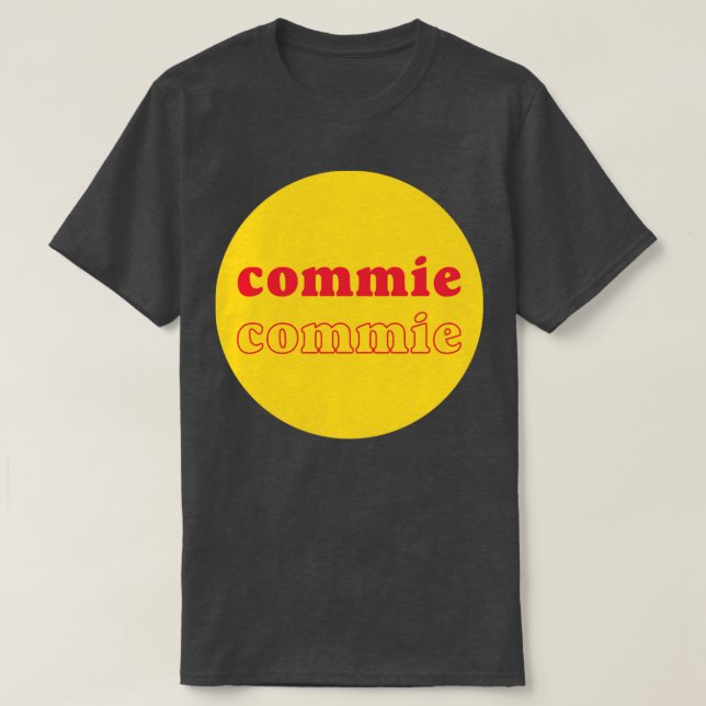 Camiseta Comunista comunista (Frente do Design)