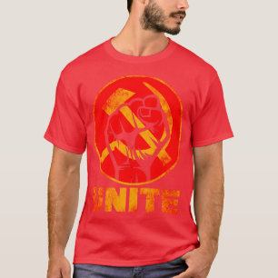 Camiseta Comunistas do mundo unidos