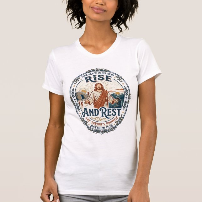 Camiseta Comunitária Jesus Sourdough Bread Baseada (Frente)