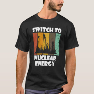 Camiseta Comutação de Medicina de Engenharia Nuclear para N
