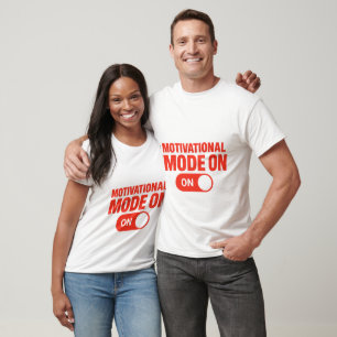 Camiseta Comutador Motivativo Ligado