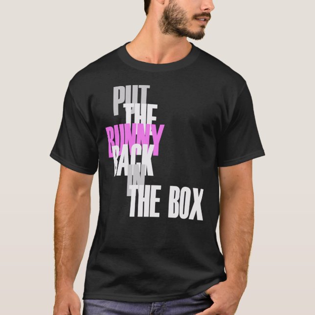 Camiseta Con Air - Put The Bunny Back In The Box Essential  (Frente)