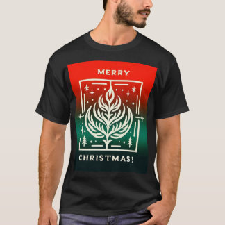 Camiseta Con Diseño De Feliz Navidad