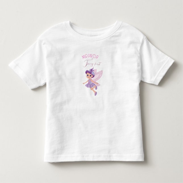 Camiseta con diseño fairy  (Frente)