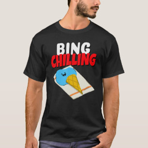 Camiseta Con do Sorvete de Fusão do Memória do Sorvete de R