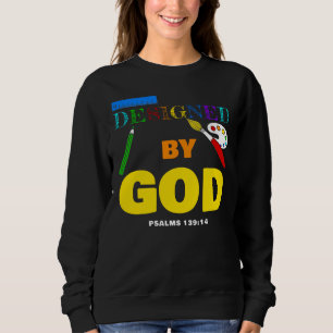 Camiseta Concebido Por Deus - Salmos 139:14 Fé Cristã