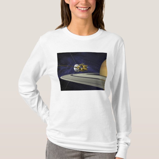 Camiseta Conceito artístico de Cassini (Frente)