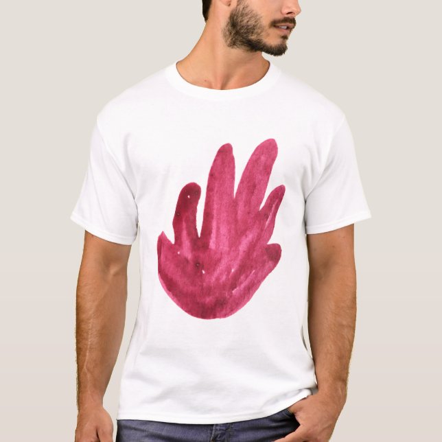 Camiseta Conceito Artístico Preto Branco Design (Frente)