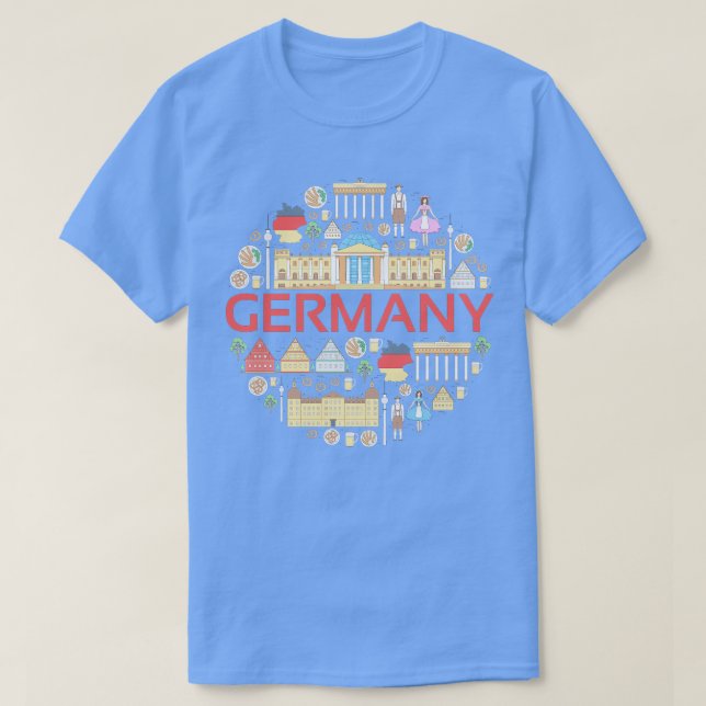 Camiseta Conceito da Alemanha (Frente do Design)