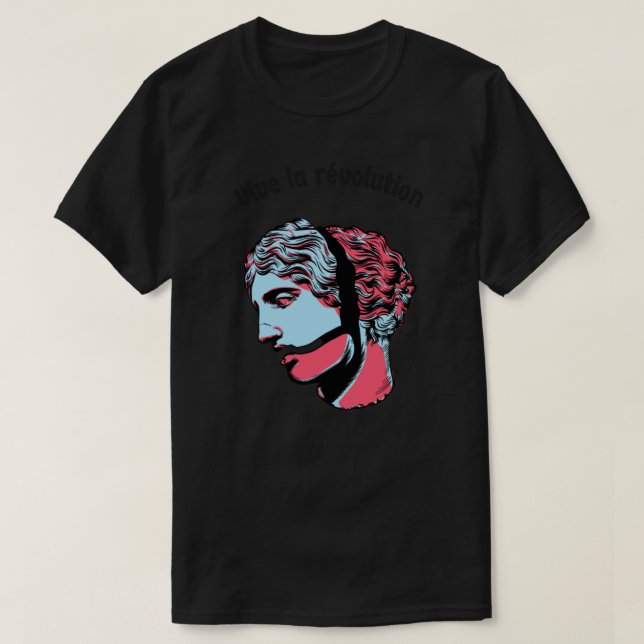 Camiseta Conceito da Revolução Francesa, Les Misérables, Vi (Frente do Design)
