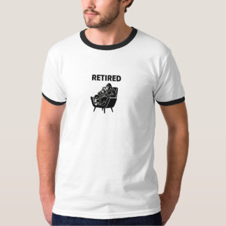 Camiseta Conceito de Aposentadoria Executiva