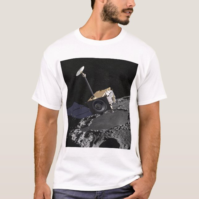 Camiseta Conceito de Artista do Órbi de Reconhecimento Luna (Frente)