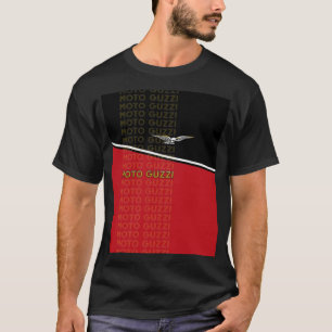 Camiseta conceito de design moto guzzi
