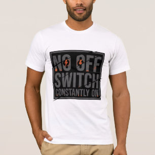 Camiseta CONCEITO VISUAL: Letras distorcidas e superdimensi