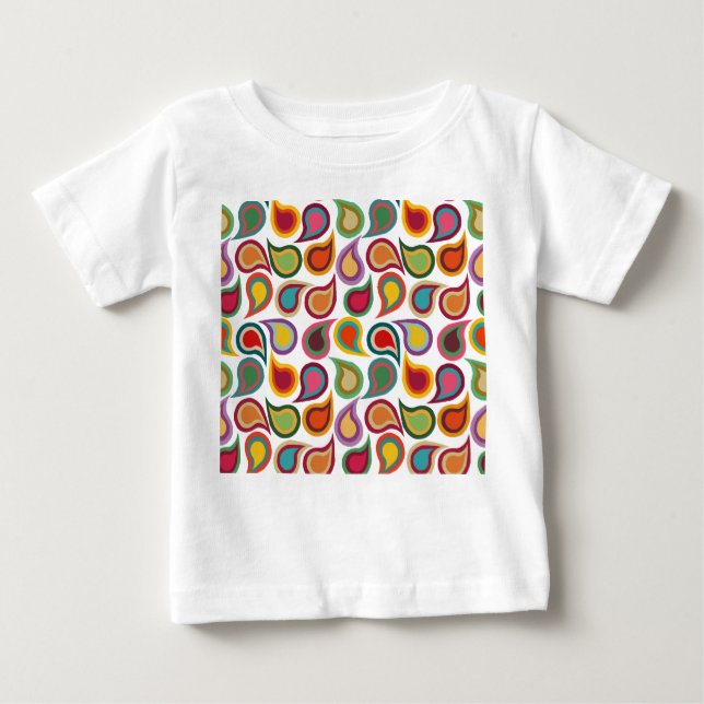 Camiseta Concentric Paisleys (Frente)