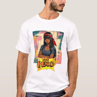 Camiseta Concerto de Música da Garota do Lenço Vermelho Nos
