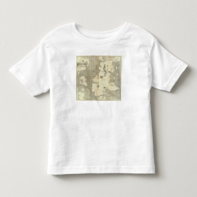 Camiseta Concessão de terras Washington e Oregon (Frente)