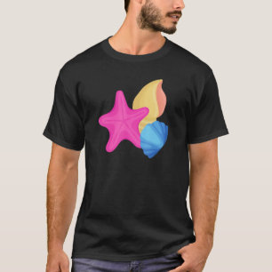 Camiseta Conchas do Orgulho Pansexual LGBTQ Bandeira Pan LG