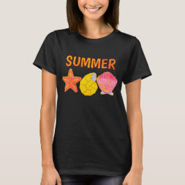 Camiseta Conchas do Verão Retrô
